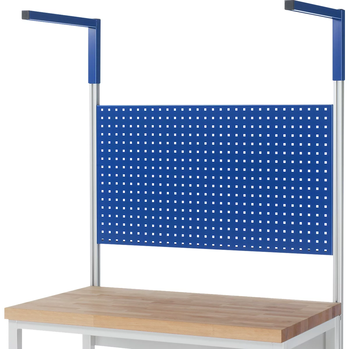 Paire de consoles Rau pour systèmes de postes de travail réglables en hauteur série E, pour toutes les largeurs de système, P 550 x H 300 mm, jusqu'à 30 kg