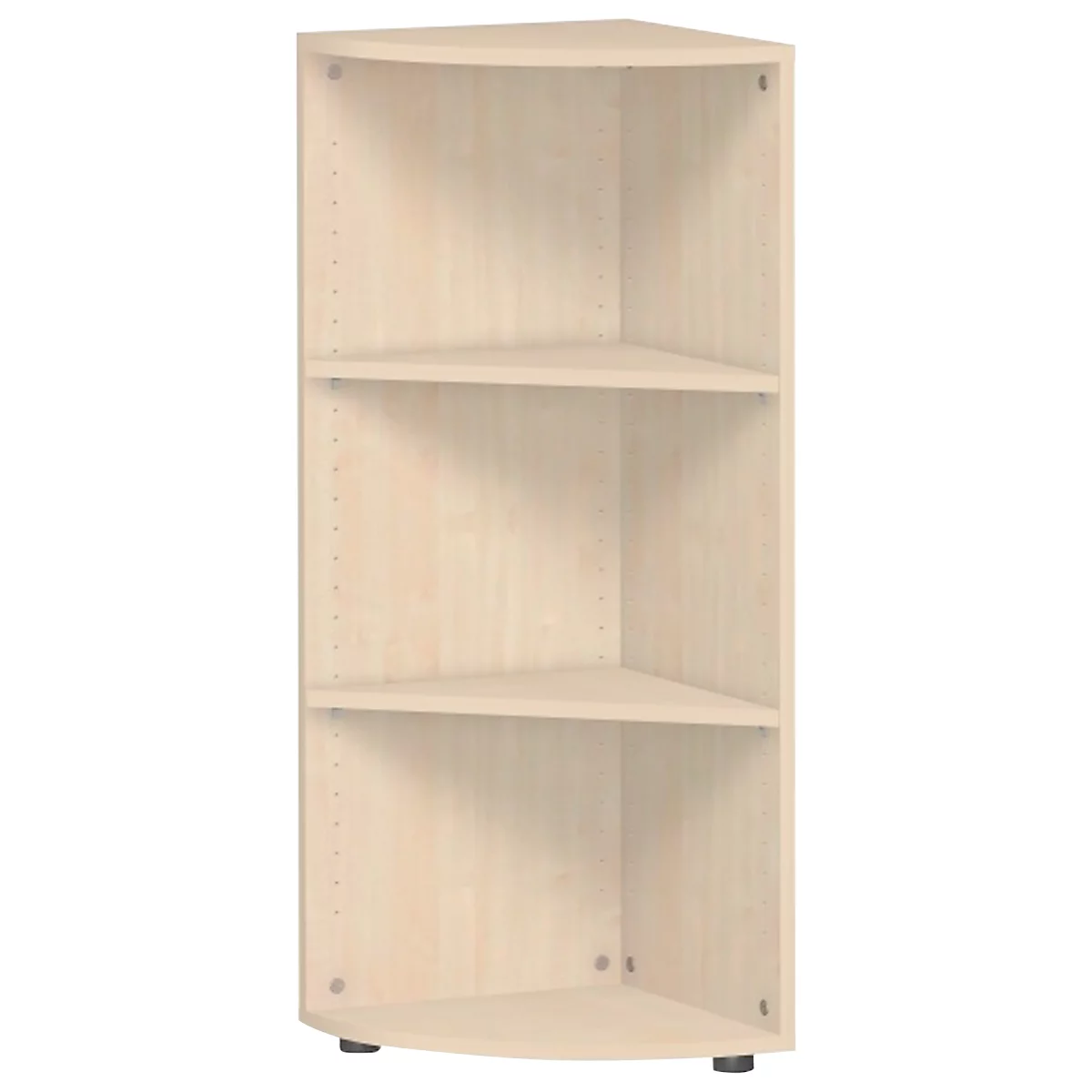 PALENQUE hoek boekenkast, 3 OH, B 400 x D 400 x H 1104 mm, ahorndecor