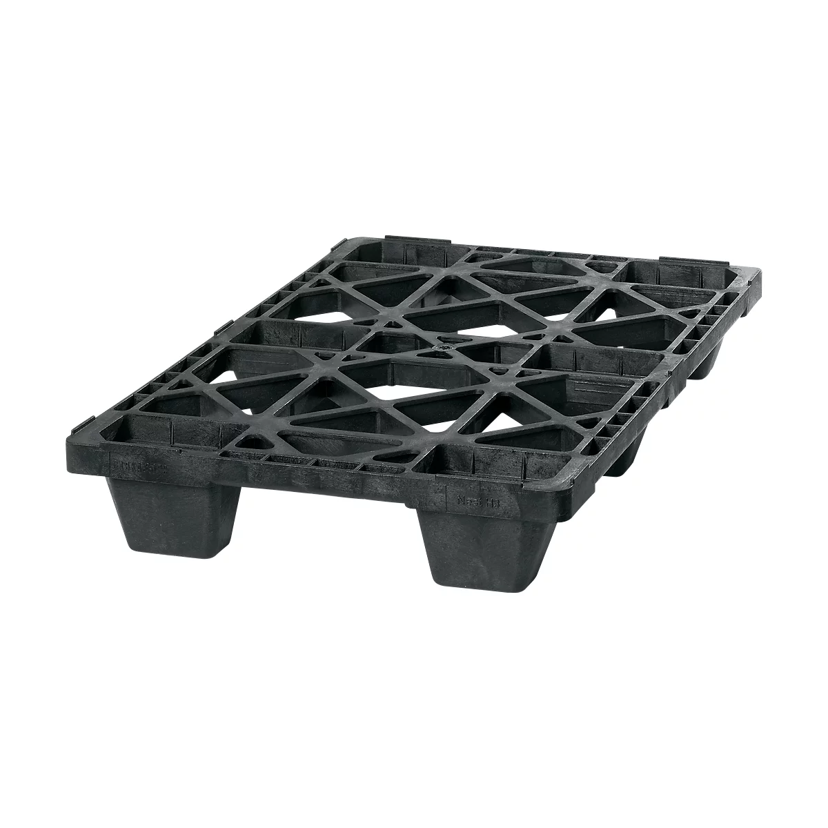 Pallet voor eenmalig gebruik, in half palletformaat, L 800 x B 600 x H 130 mm, 10 stuks 