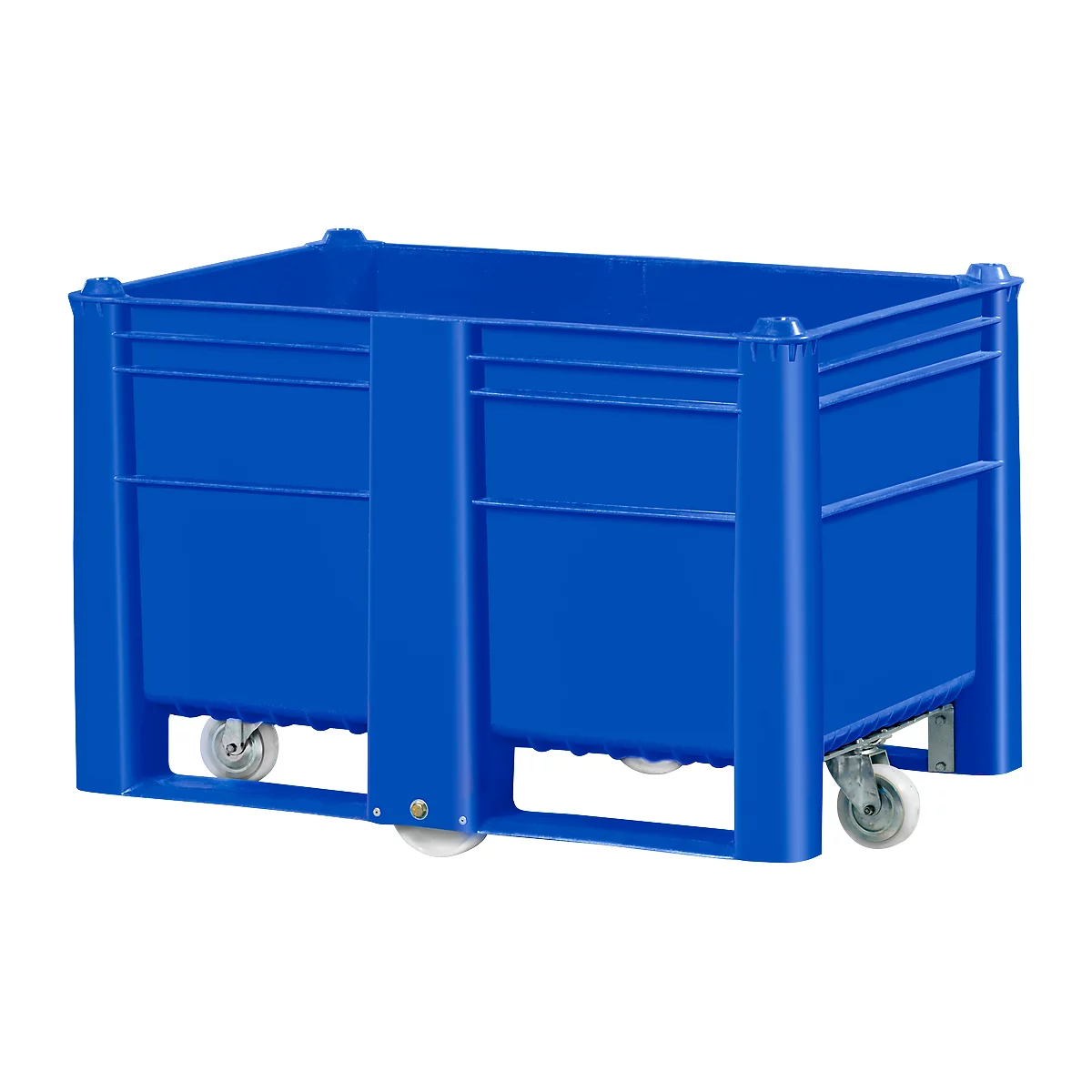 Palletbox, met 4 wielen, gesloten, 500 l