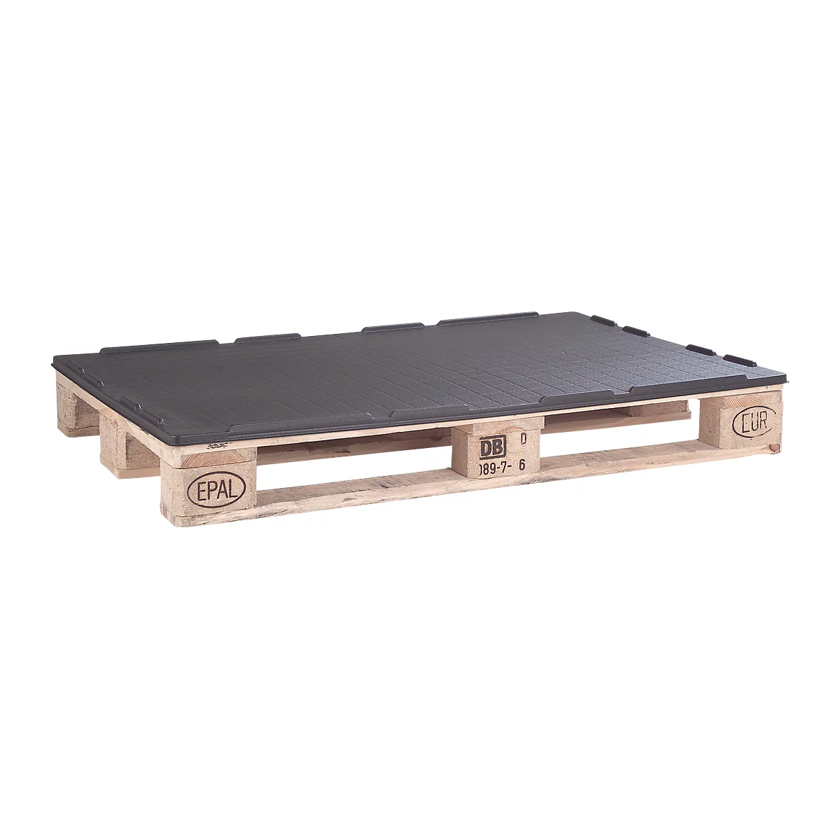 Pallethoes van kunststof, met rand, 5 stuks
