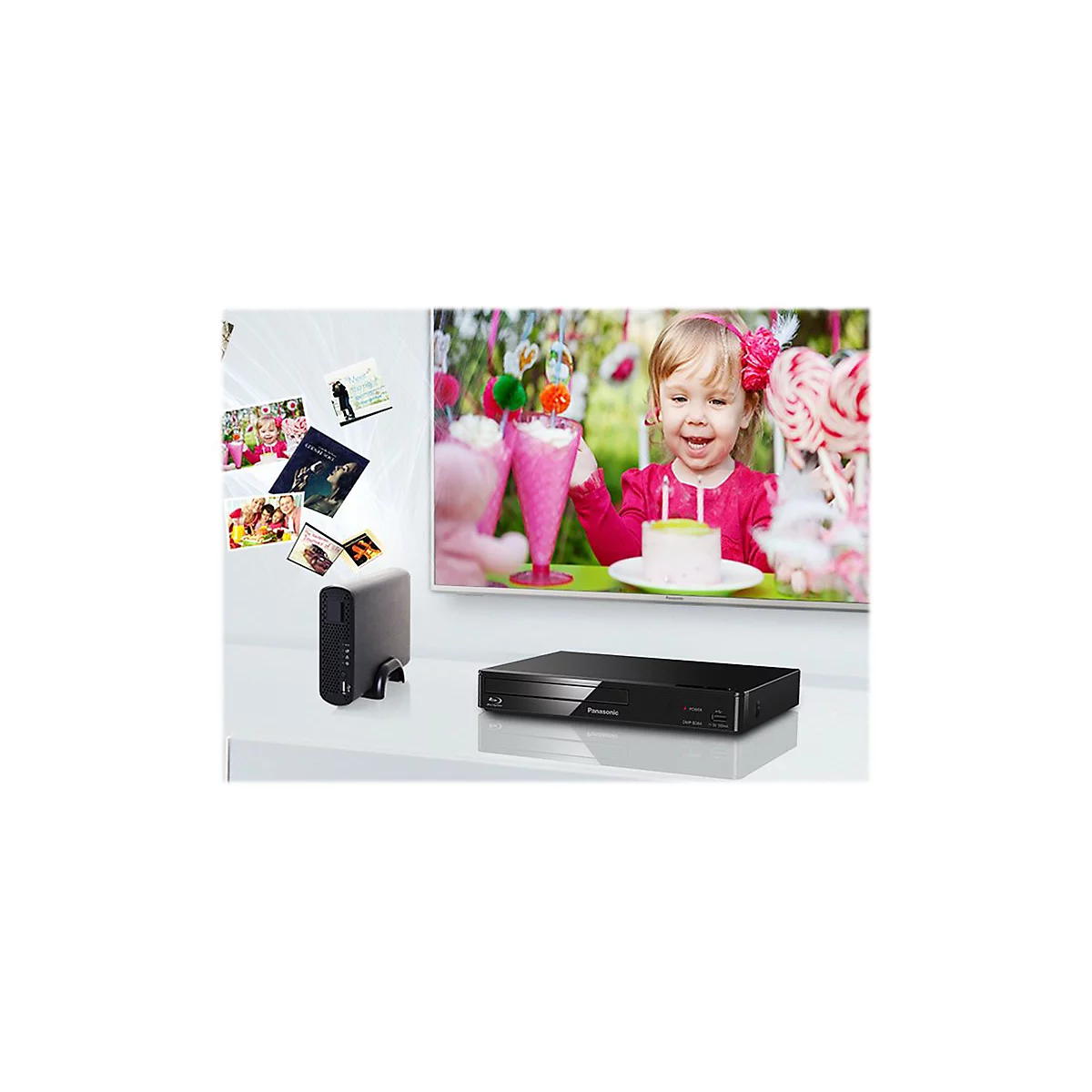Panasonic DMP-BD84 - Blu-ray-Disk-Player - Ethernet
