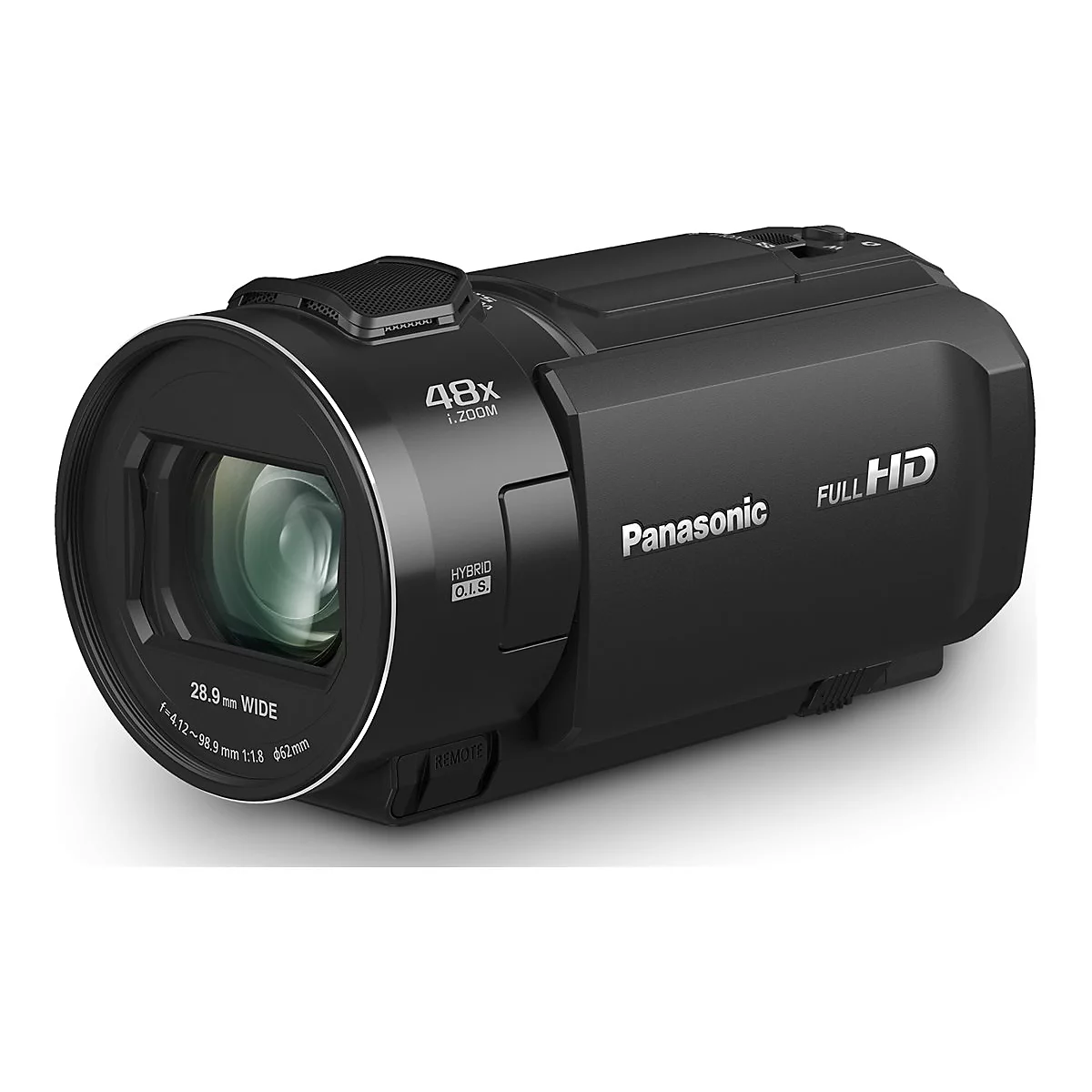 Panasonic HC-V900 - Camcorder - 1080p - 8.57 MPix - 24x optischer Zoom - Flash-Karte