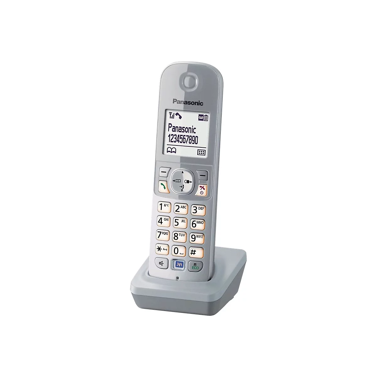 Panasonic KX-TGA681 - Schnurloses Erweiterungshandgerät mit Rufnummernanzeige - DECTGAP - Silber