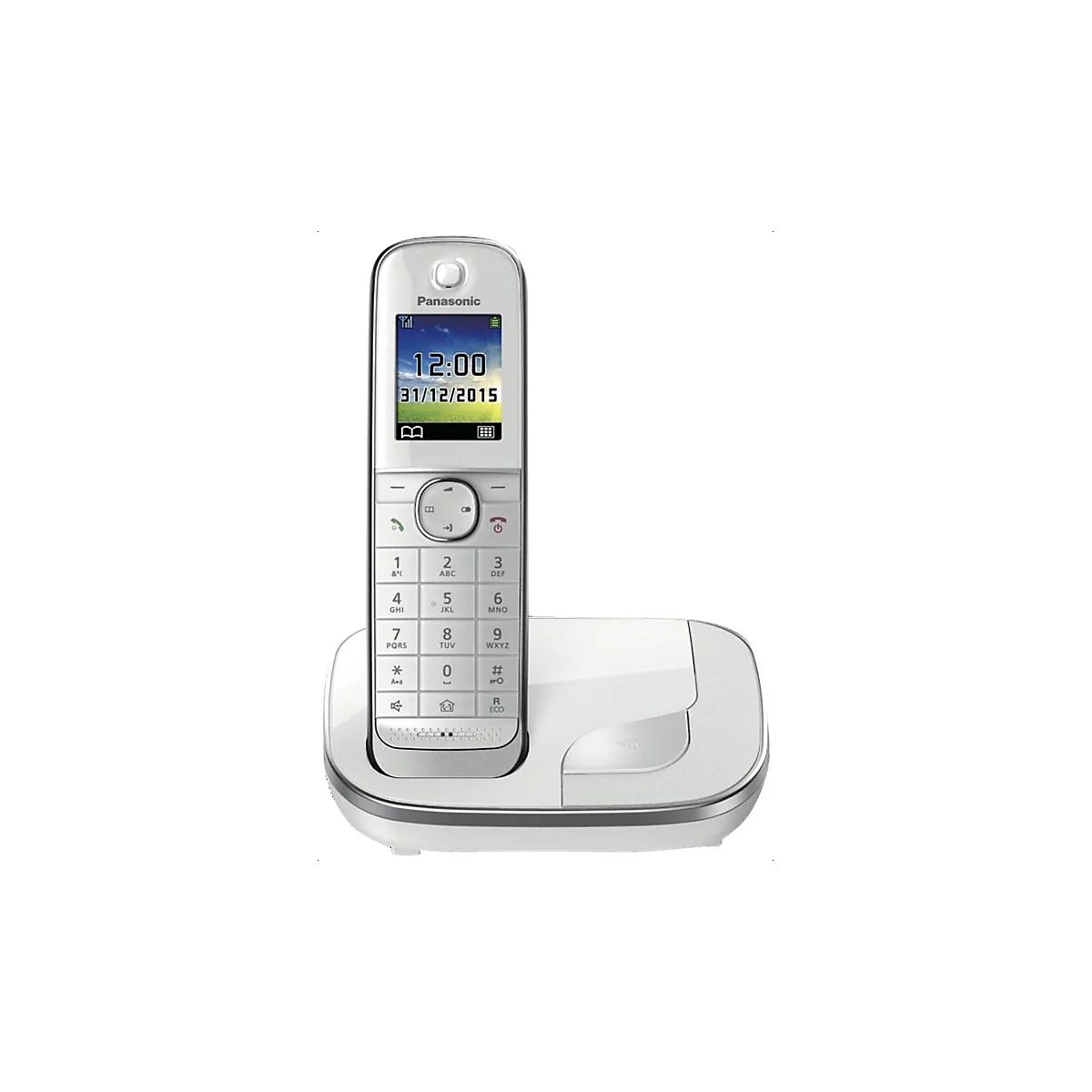Panasonic KX-TGJ310GW - Schnurlostelefon mit Rufnummernanzeige - DECT - weiß
