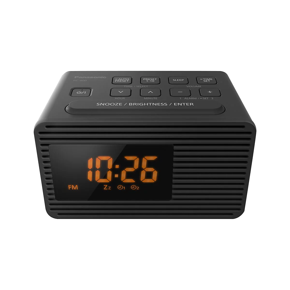 Panasonic-RC-800EG - Radiouhr - Schwarz