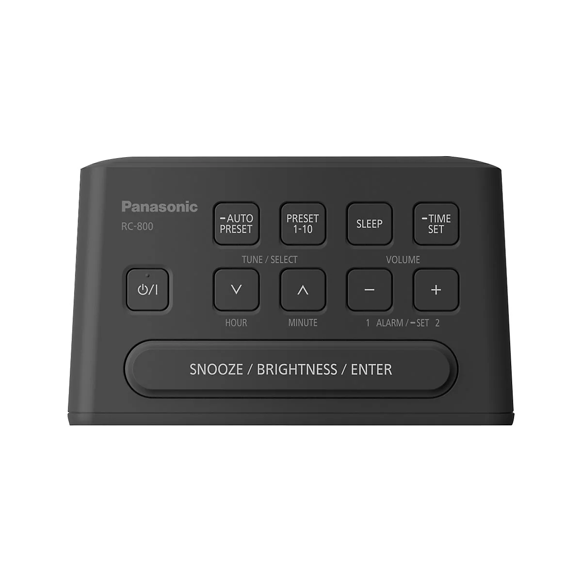 Panasonic-RC-800EG - Radiouhr - Schwarz