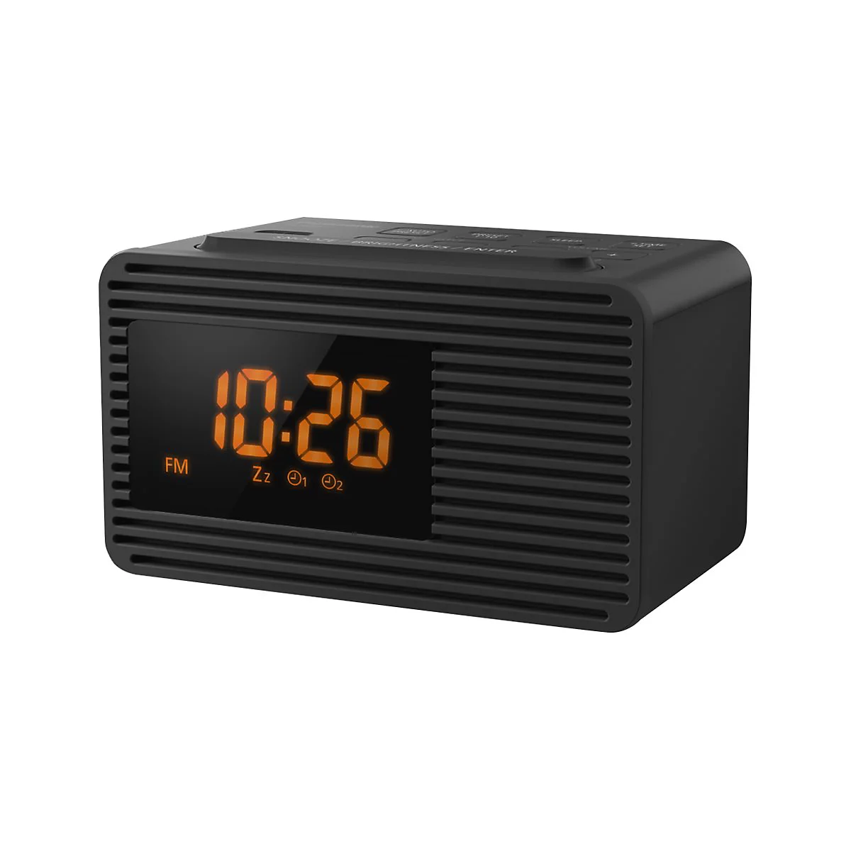 Panasonic-RC-800EG - Radiouhr - Schwarz
