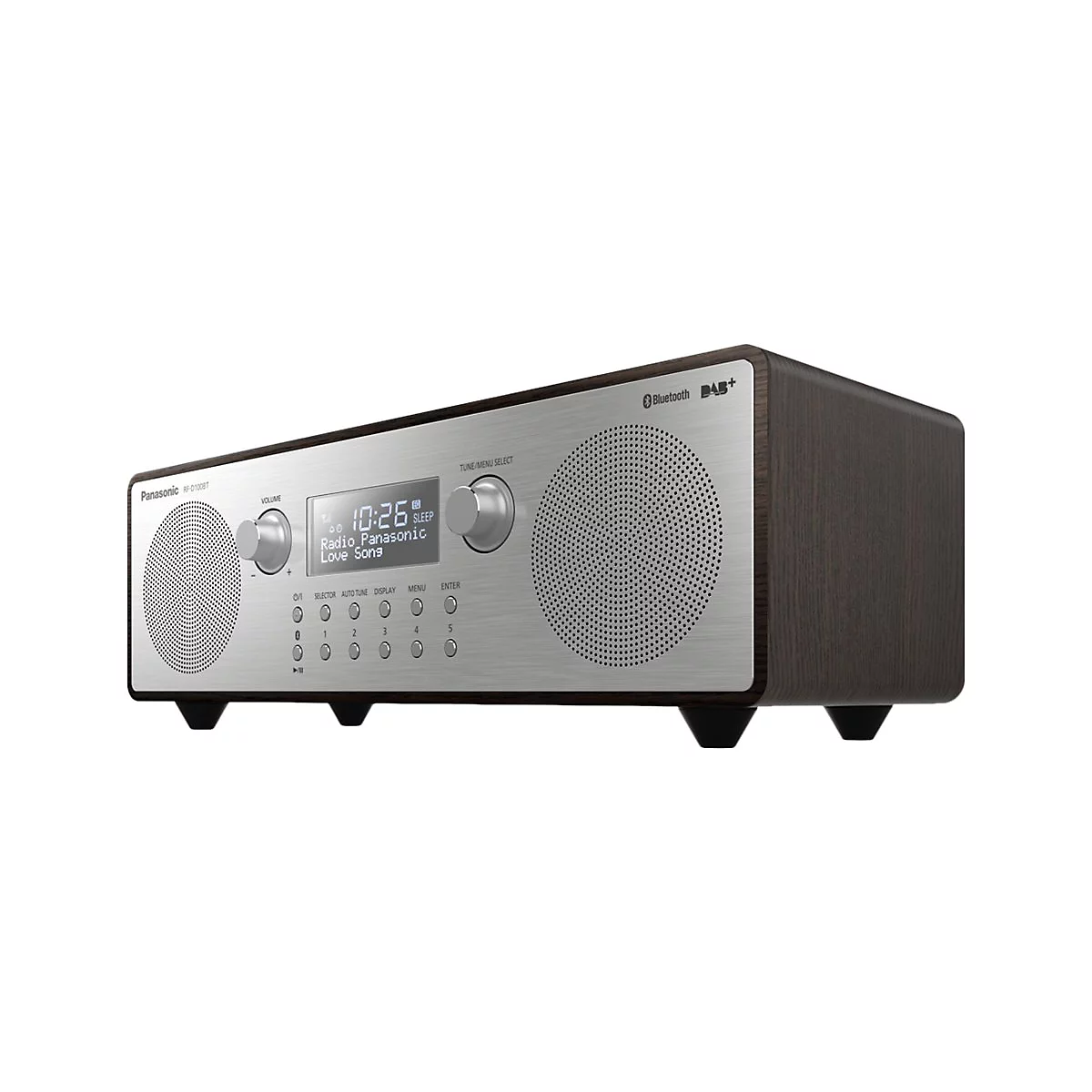 Panasonic-RF-D100BT - Tragbares DAB-Radio - 5 Watt