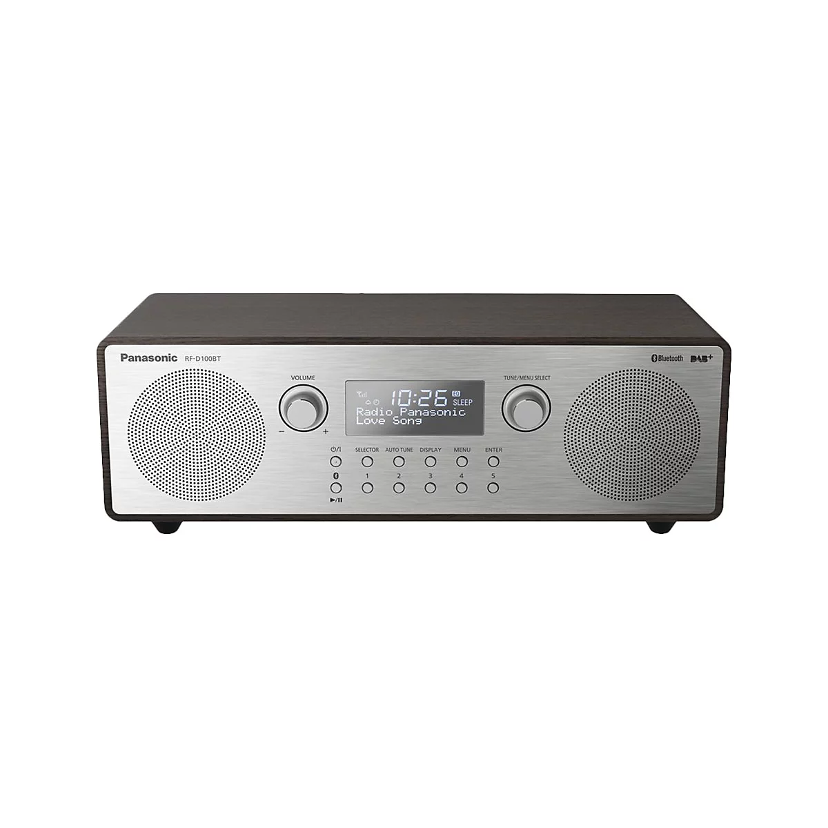Panasonic-RF-D100BT - Tragbares DAB-Radio - 5 Watt