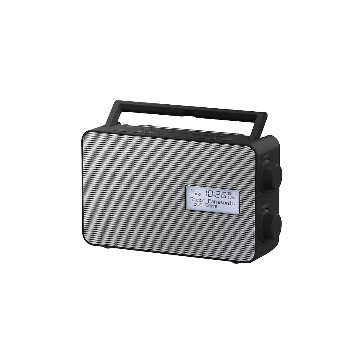Panasonic-RF-D30BT - Tragbares DAB-Radio - 2 Watt - Schwarz