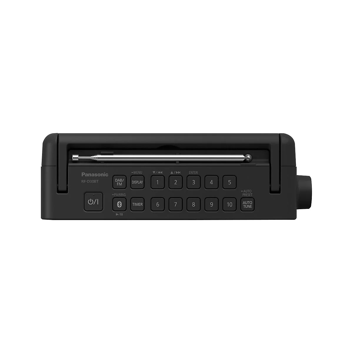 Panasonic-RF-D30BT - Tragbares DAB-Radio - 2 Watt - Schwarz
