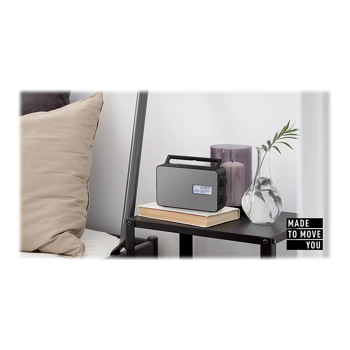Panasonic-RF-D30BT - Tragbares DAB-Radio - 2 Watt - Schwarz
