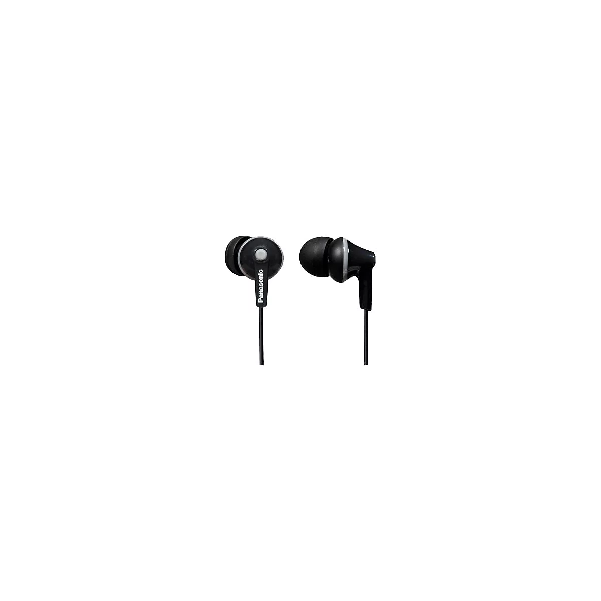 Panasonic RP-HJE125E-K - Ergofit - Ohrhörer - im Ohr - kabelgebunden - 3,5 mm Stecker
