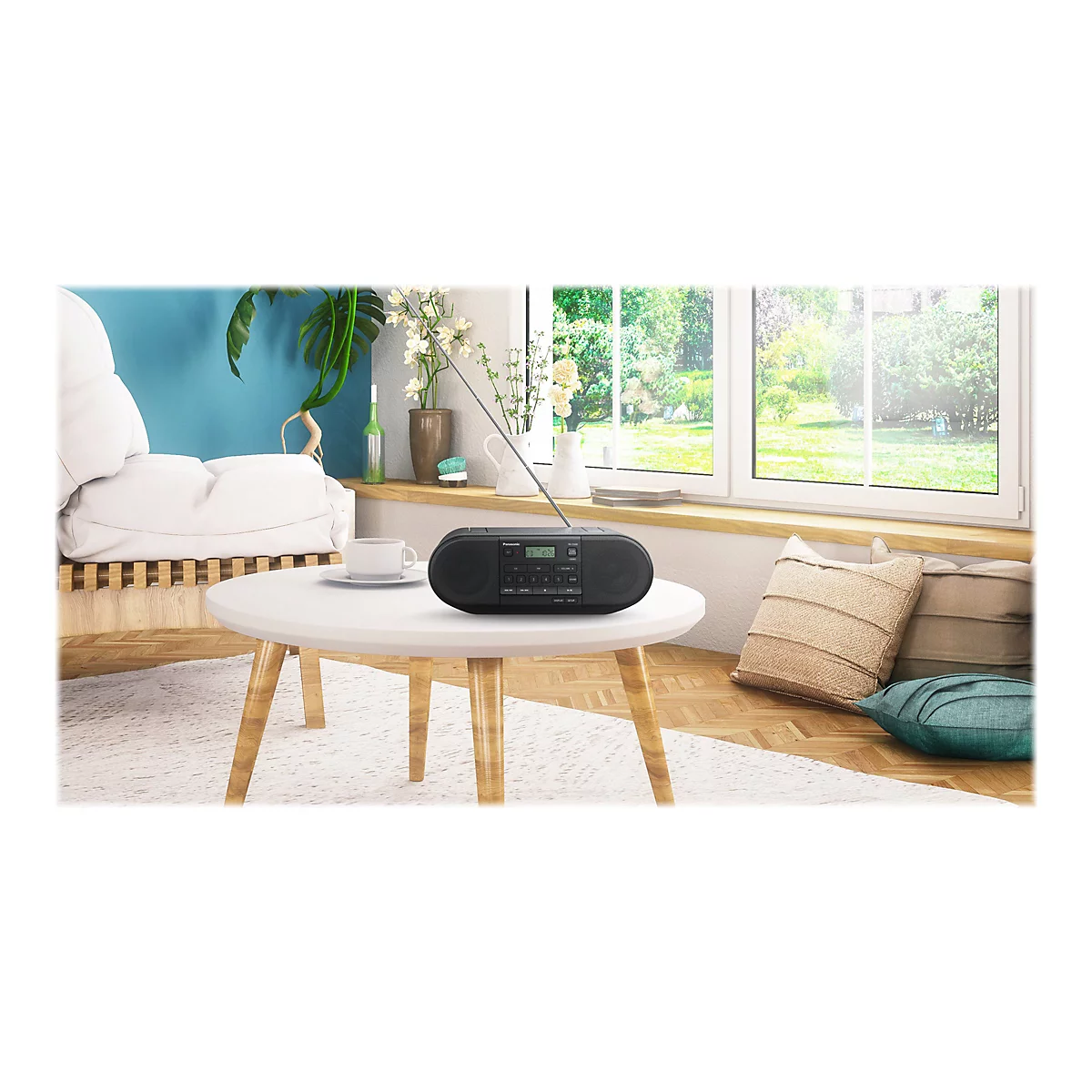 Panasonic-RX-D500EG - Radio - 20 Watt - Schwarz