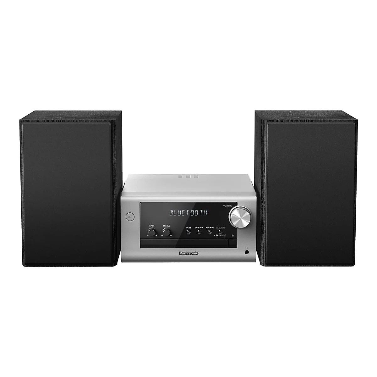 Panasonic SC-PM704 - Microsystem - 80 Watt (Gesamt) - Silber