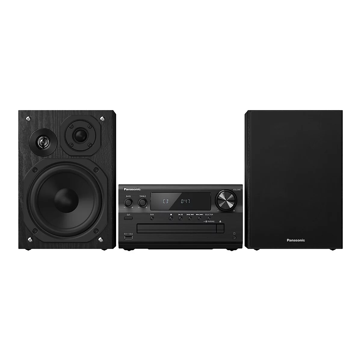 Panasonic SC-PMX802 - Audiosystem - 120 Watt (Gesamt) - Schwarz