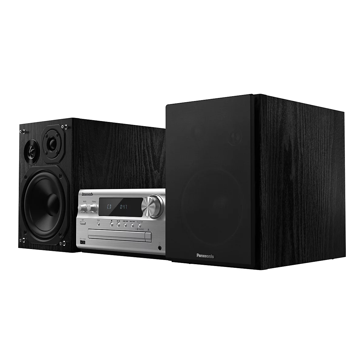 Panasonic SC-PMX802 - Audiosystem - 120 Watt (Gesamt) - Silber