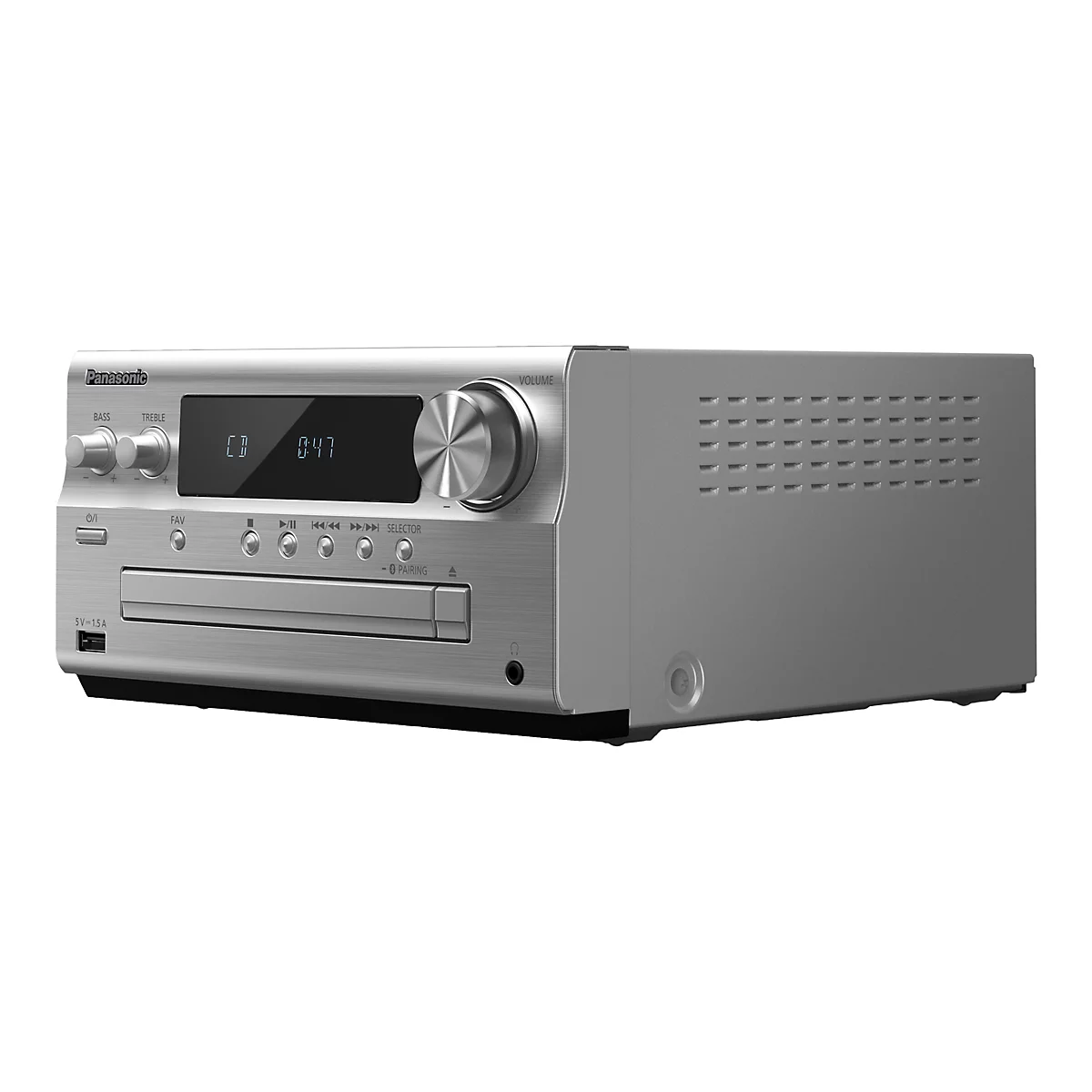 Panasonic SC-PMX802 - Audiosystem - 120 Watt (Gesamt) - Silber