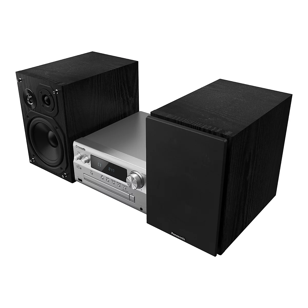 Panasonic SC-PMX802 - Audiosystem - 120 Watt (Gesamt) - Silber