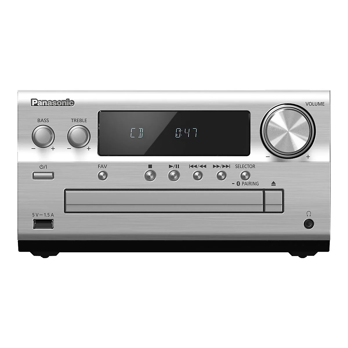 Panasonic SC-PMX802 - Audiosystem - 120 Watt (Gesamt) - Silber