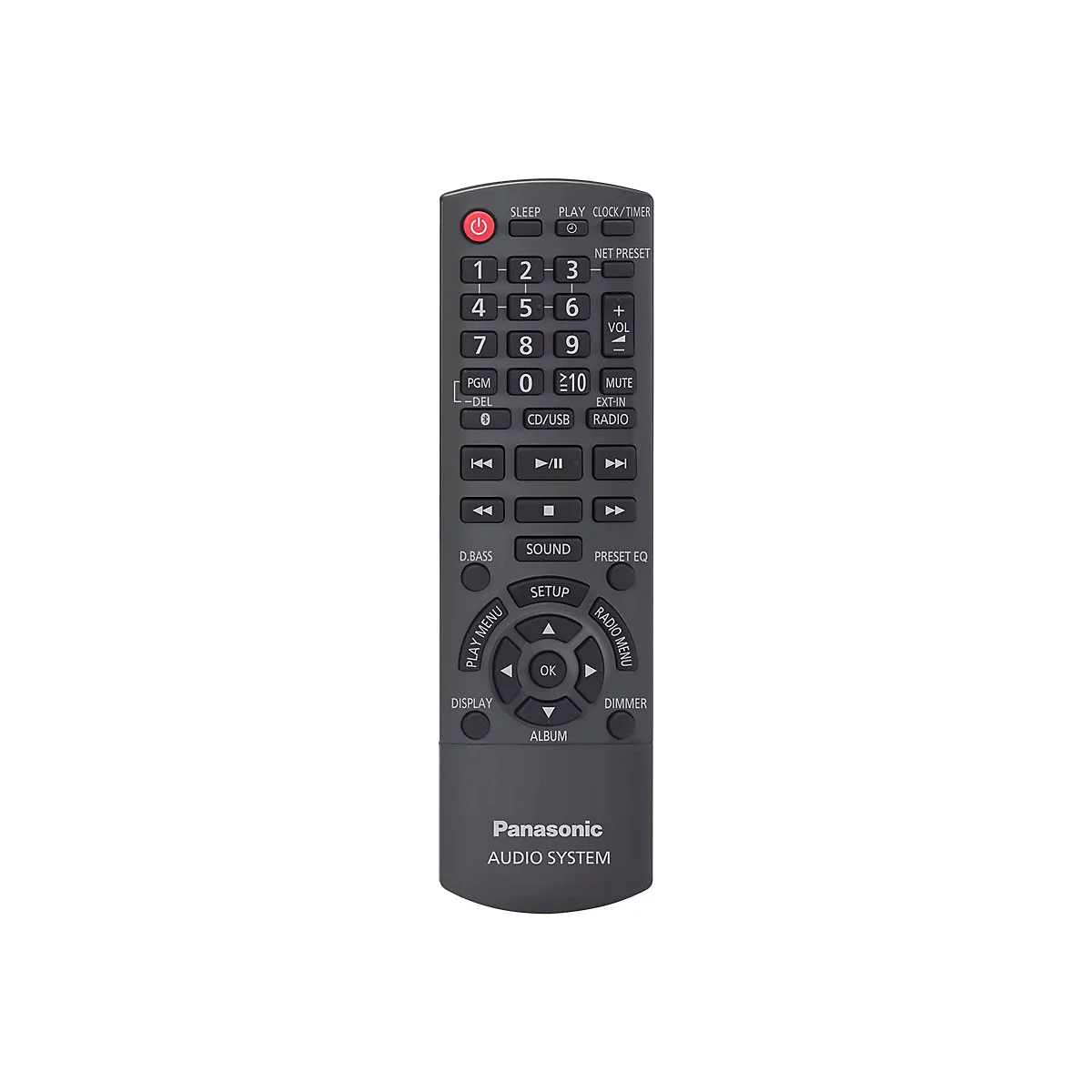 Panasonic SC-PMX802 - Audiosystem - 120 Watt (Gesamt) - Silber