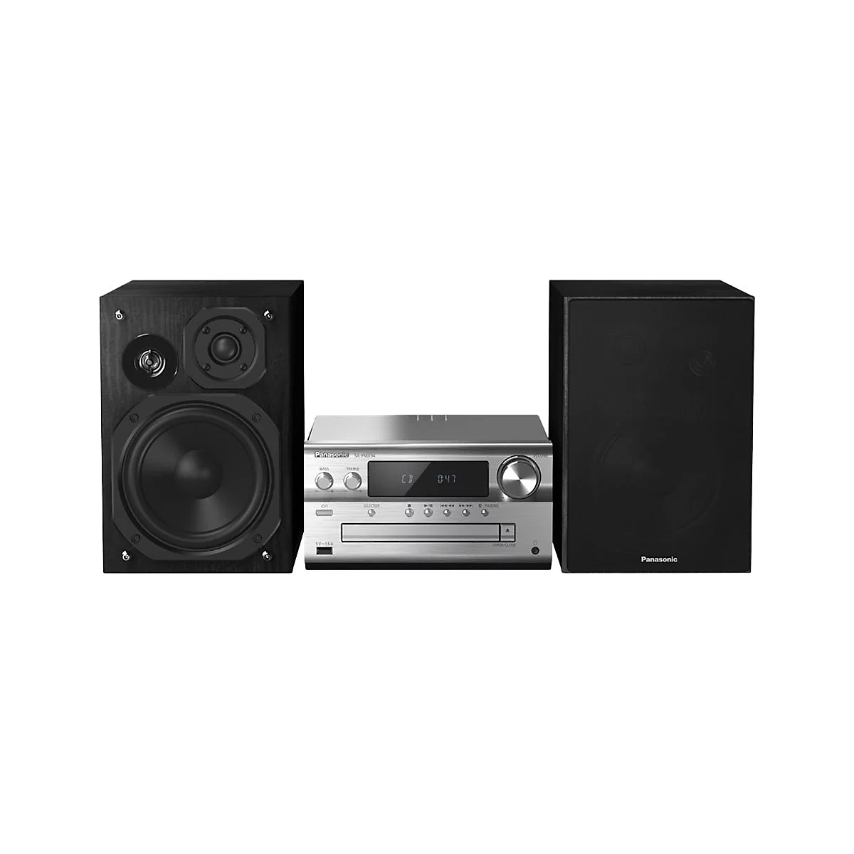 Panasonic SC-PMX94 - Audiosystem - 2 x 60 Watt - Silber