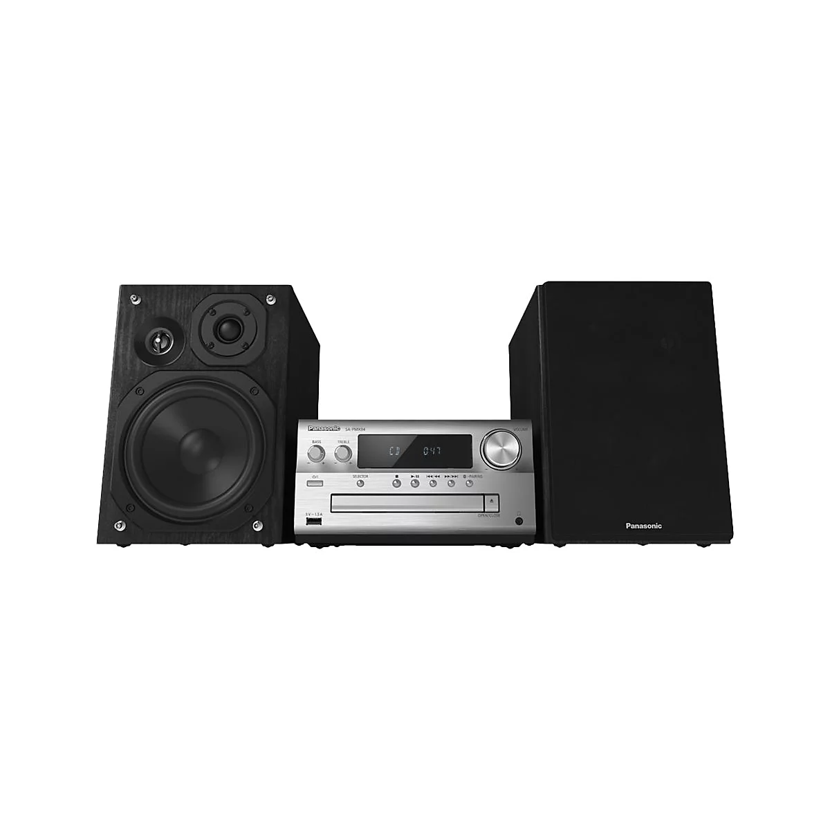 Panasonic SC-PMX94 - Audiosystem - 2 x 60 Watt - Silber