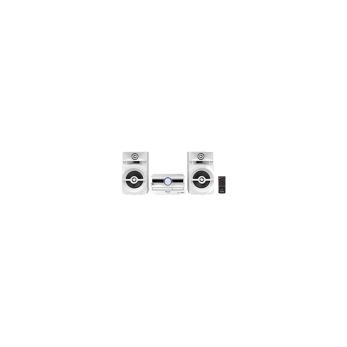 Panasonic SC-UX104 - Minisystem - 300 Watt (Gesamt) - weiß