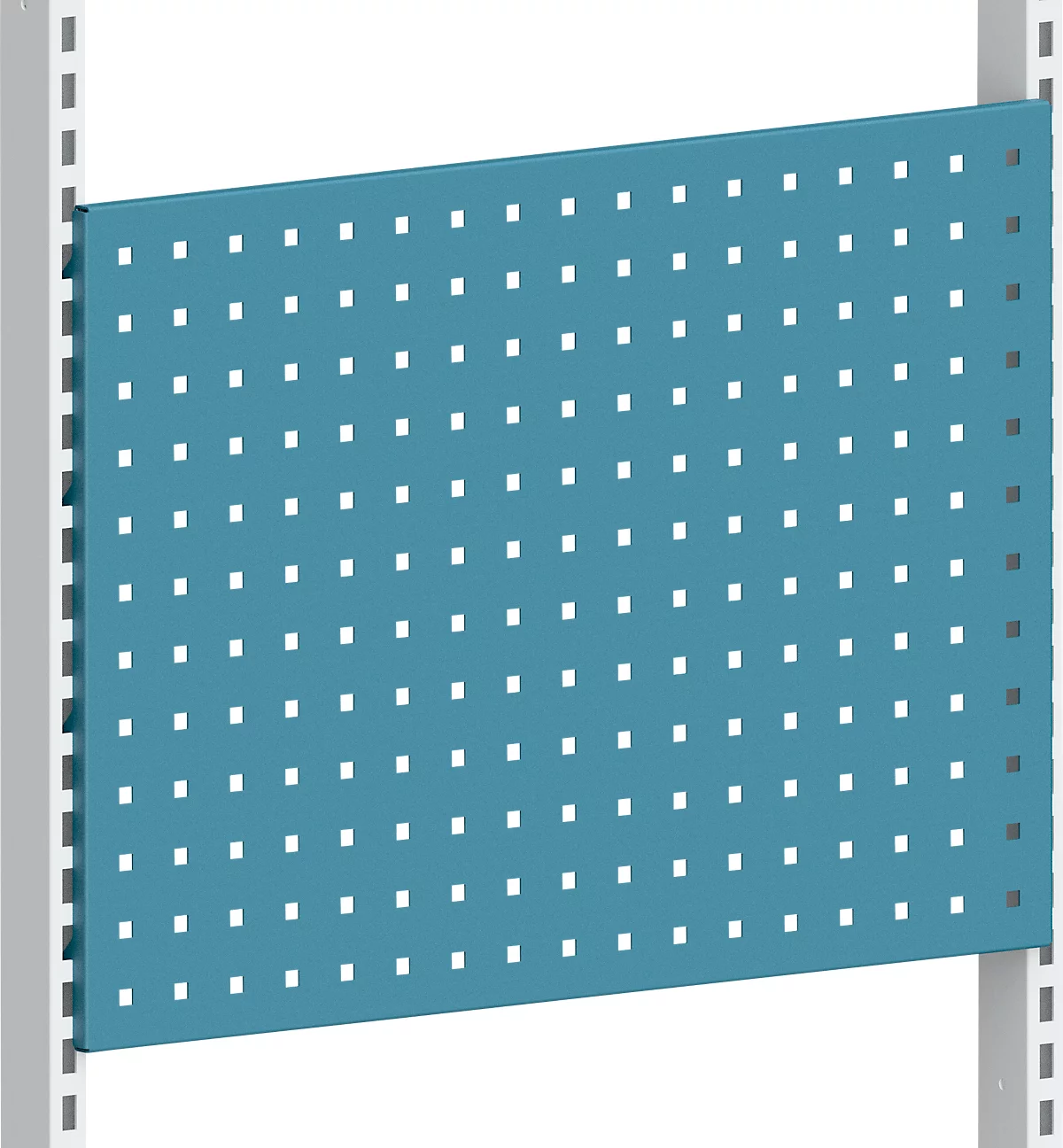 Panel perforado, para colgar, 660 x 480 mm, azul oscuro RAL 5009