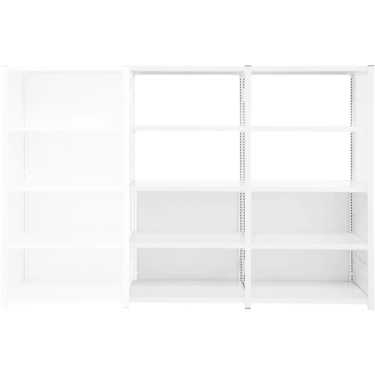 Panneau arrière pour rayonnage ORDO Professional - acier - l. 950 x H 1000 mm - magnétique - blanc trafic RAL 9016