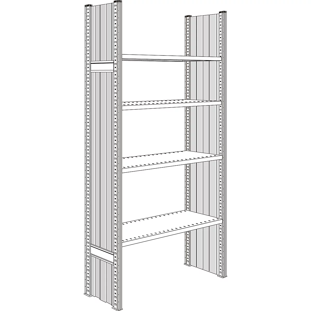 Panneau latéral, H 2278 x P 300 mm
