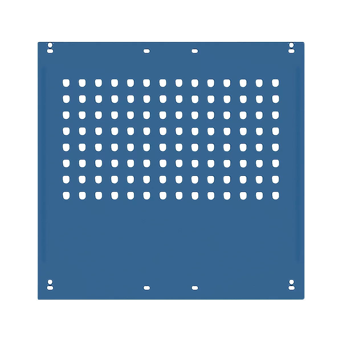 Panneau latéral, pour tables de travail Universal Spezial/Ergo, pour profondeur de 800 mm, L. 592 x H 628, bleu brillant RAL 5007