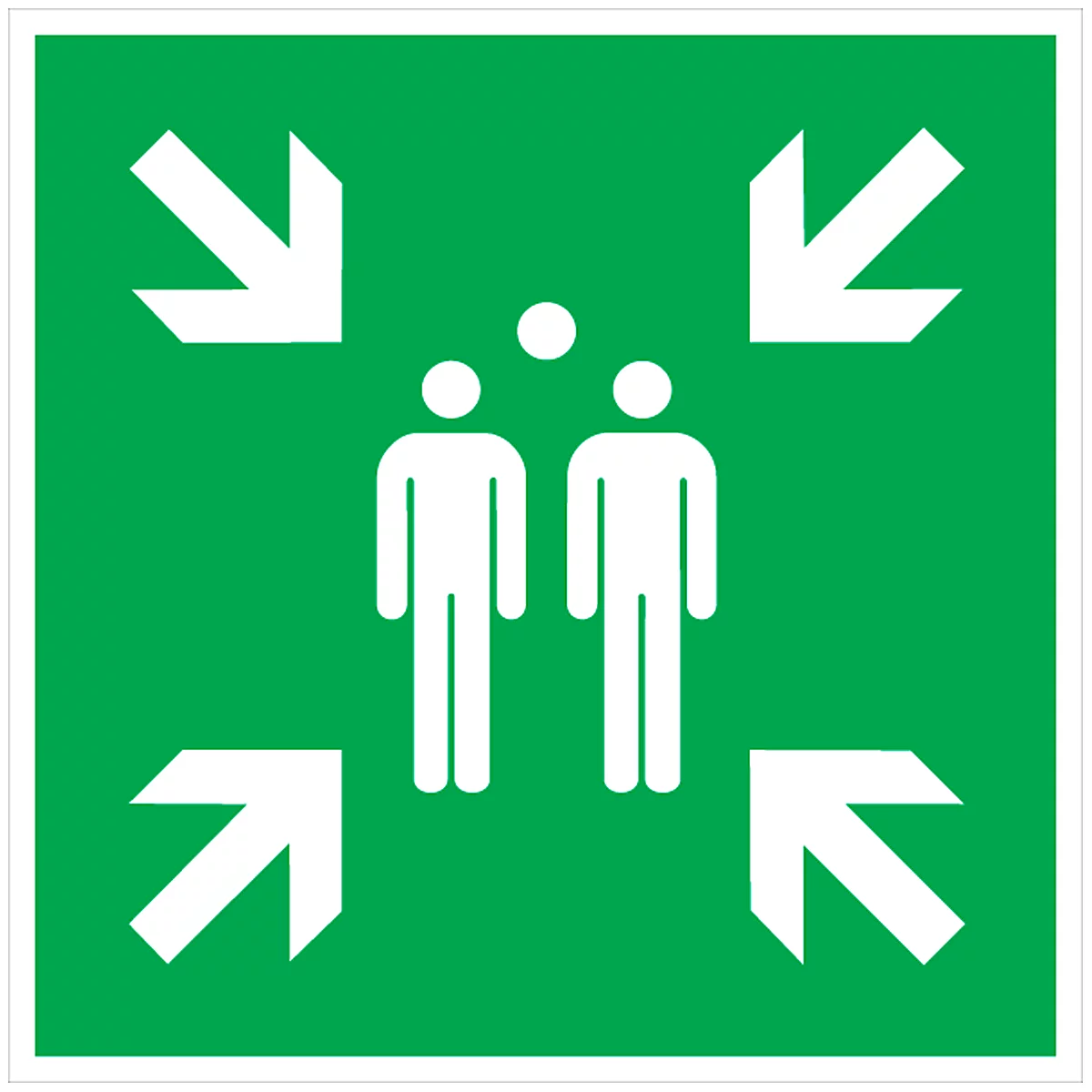 Panneau « Point de rassemblement »