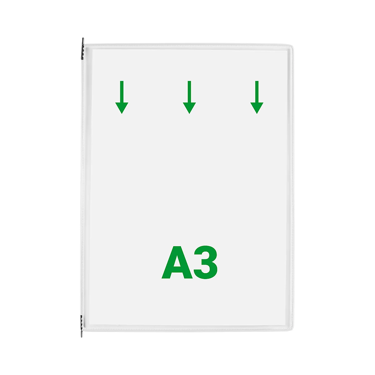 Panneaux d'affichage tarifold A3, blanc, 10 pièces