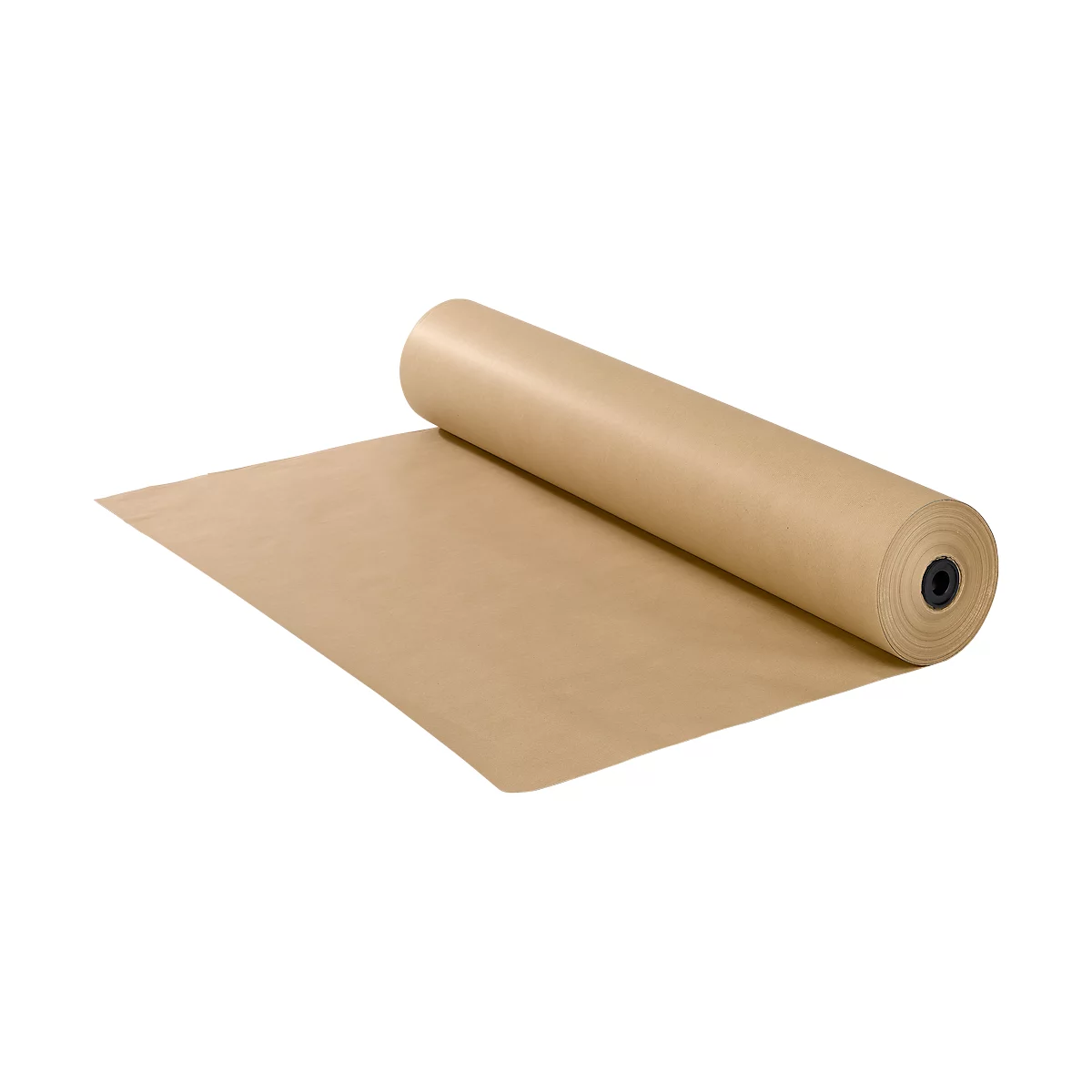 Papel de embalaje, especialmente resistente al desgarro y flexible, marrón, 1000 mm de ancho