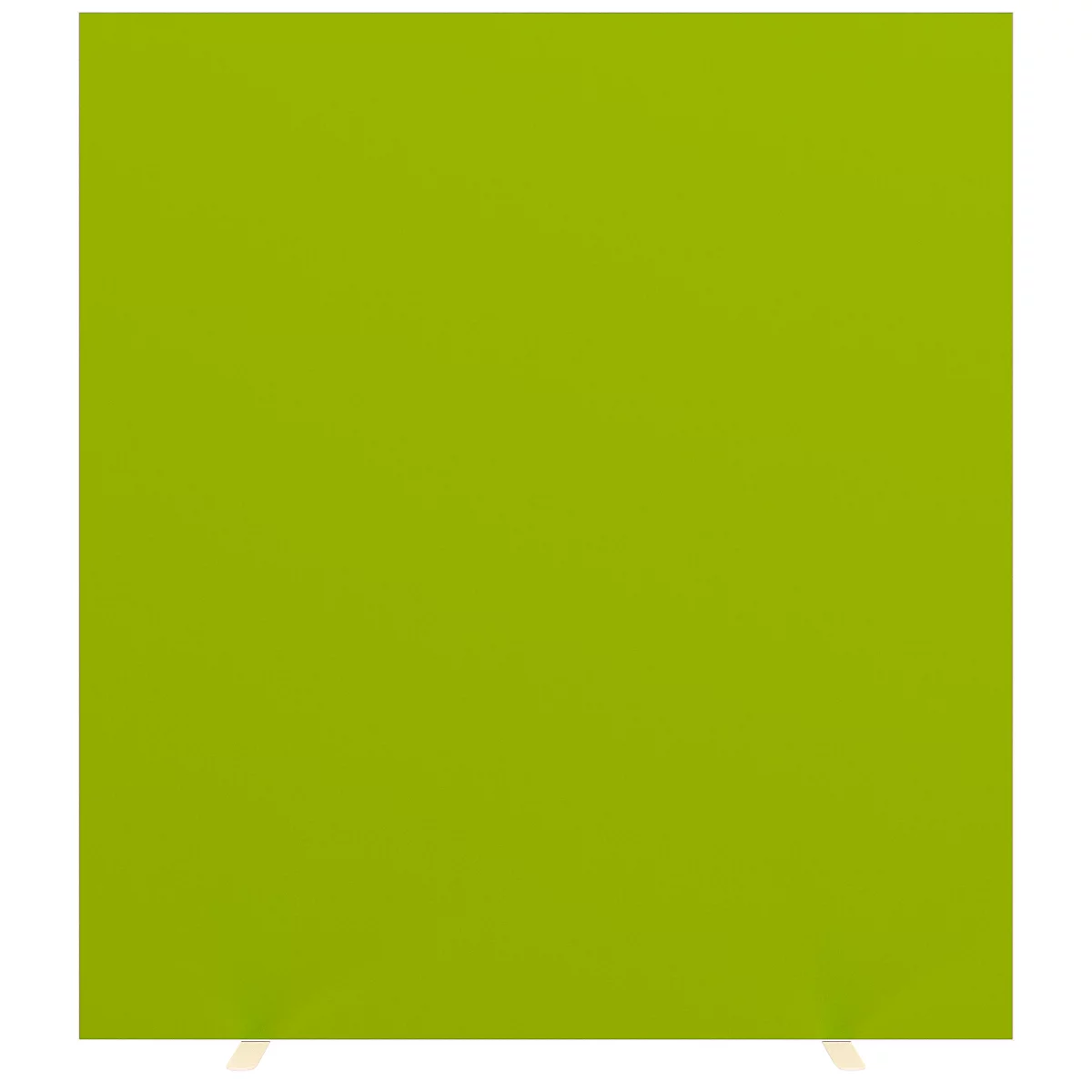 Paperflow Cloison de séparation design, revêtement en tissu, difficilement inflammable selon DIN 4102 (B1), l. 1600 mm x P 390 x H 1740 mm, vert