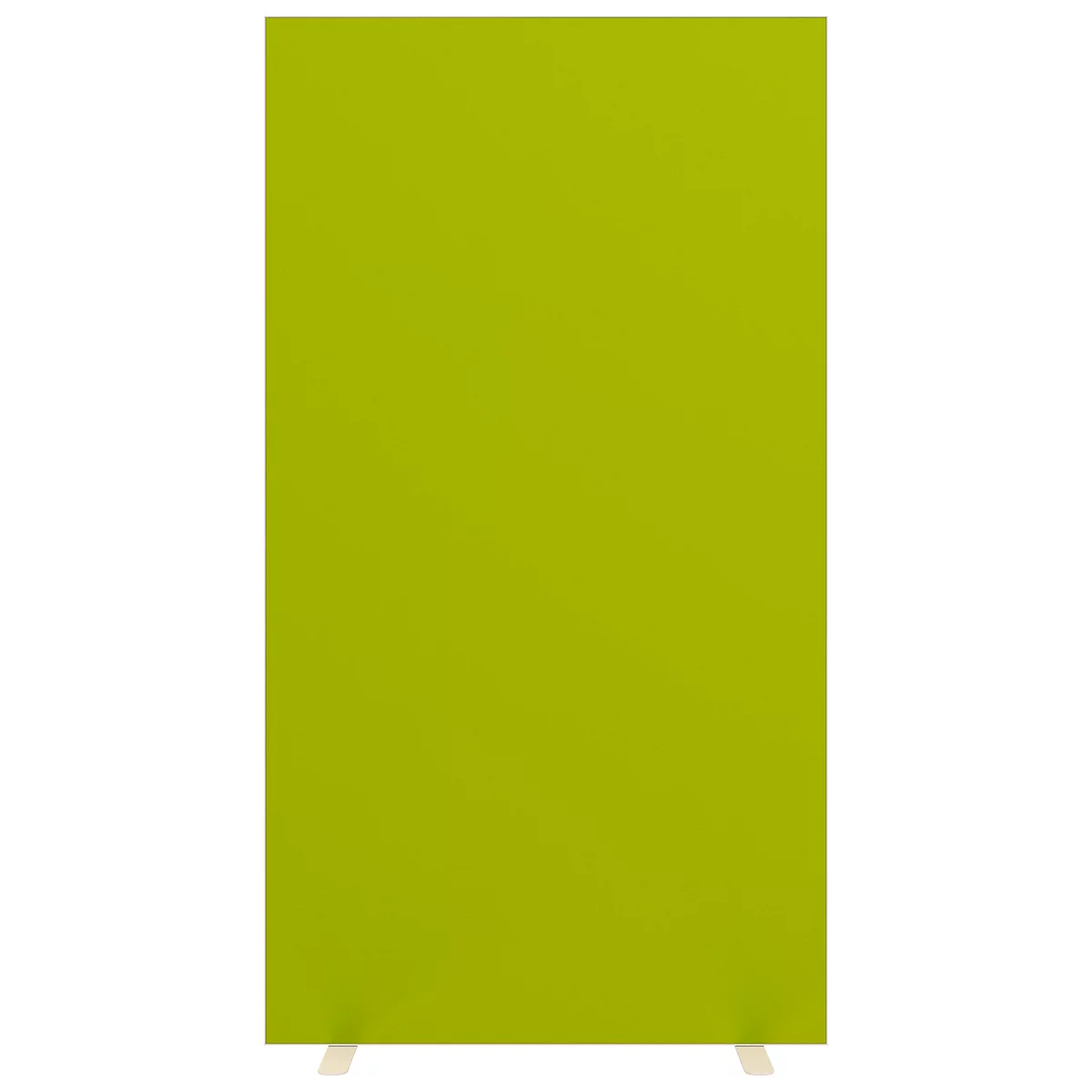 Paperflow Cloison de séparation design, revêtement en tissu, difficilement inflammable selon DIN 4102 (B1), l. 940 mm x P 390 x H 1740 mm, vert
