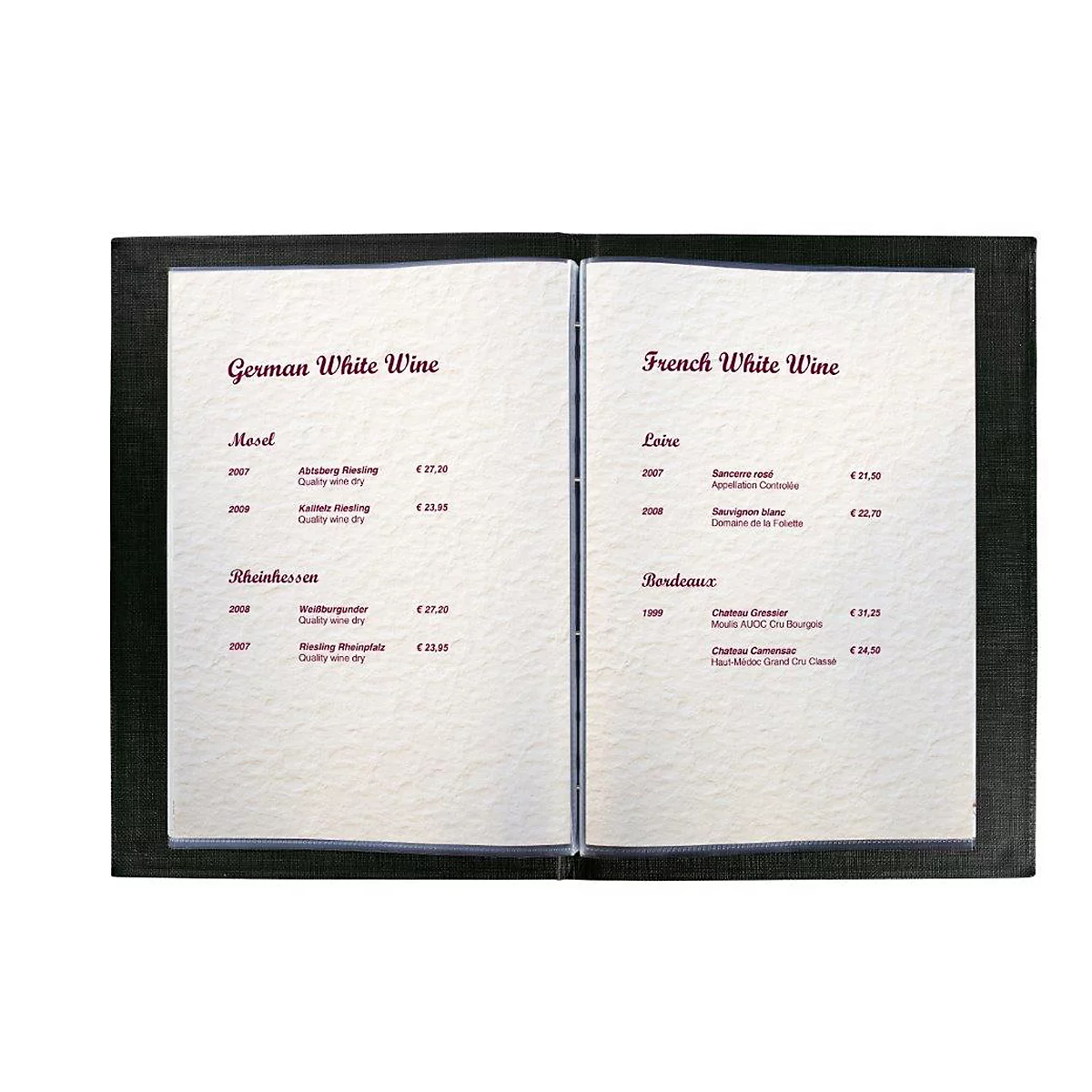 Papier à motif parchemin Sigel, format A4, 90 g/m², 100 feuilles