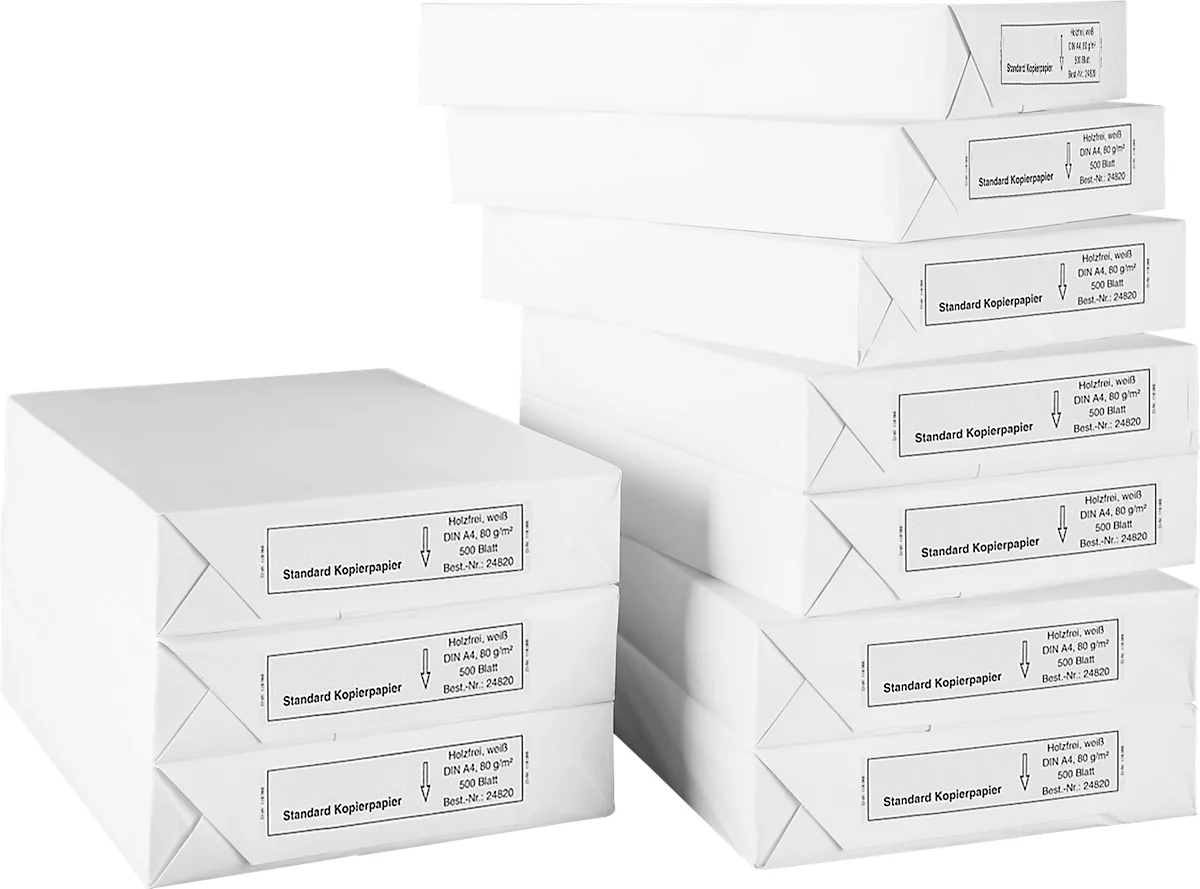 Packs de papier A4 80 g/m² (standard) A4 Papier d'impression
