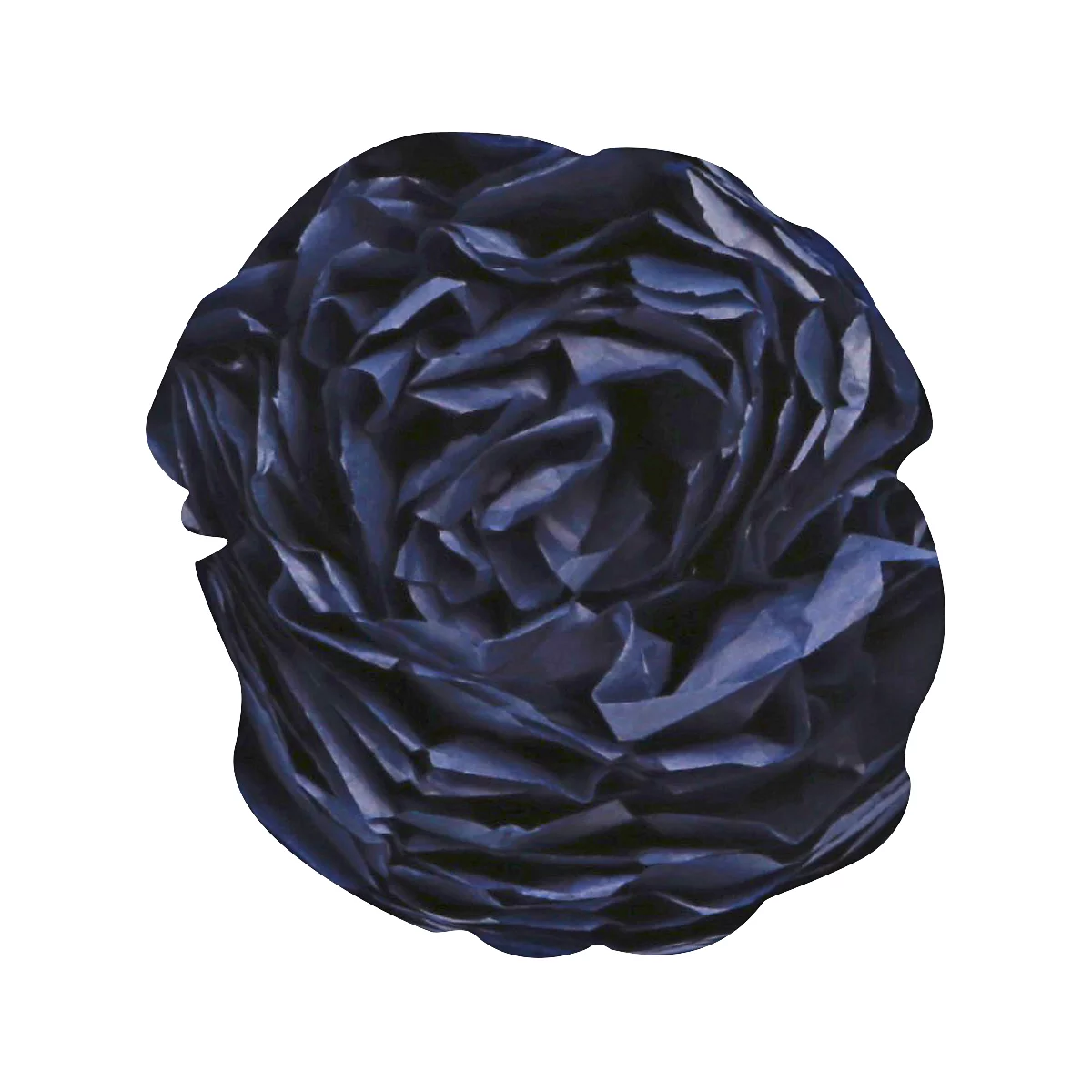 Papier de soie Clairefontaine, 500 x 750 mm, résistant à l'eau, plié, 24 feuilles, bleu marine