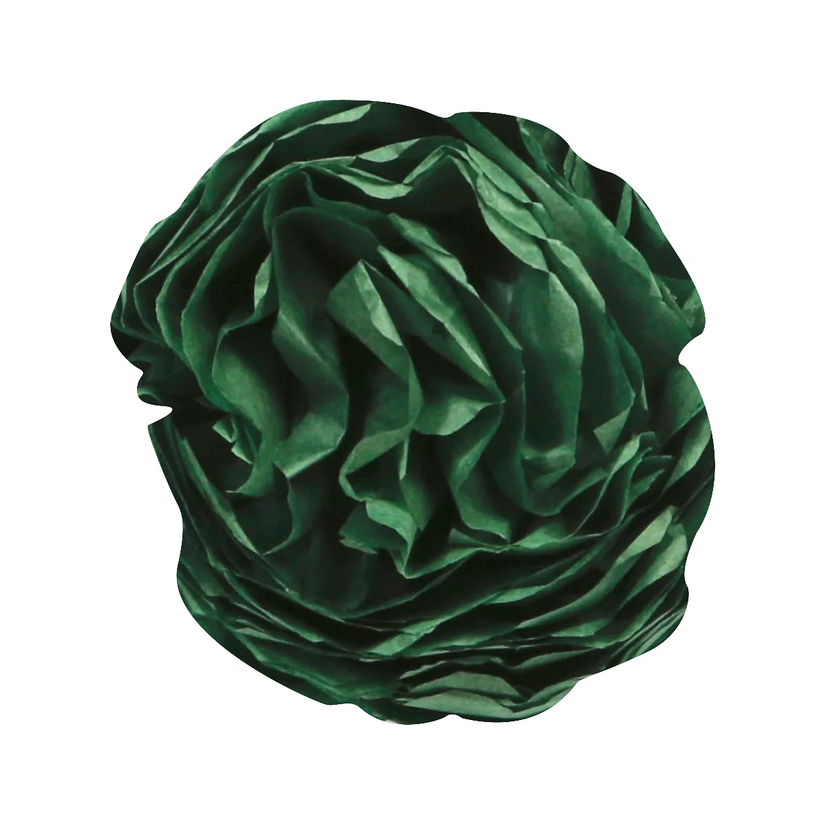 Papier de soie Clairefontaine, 500 x 750 mm, résistant à l'eau, plié, 24 feuilles, vert bouteille