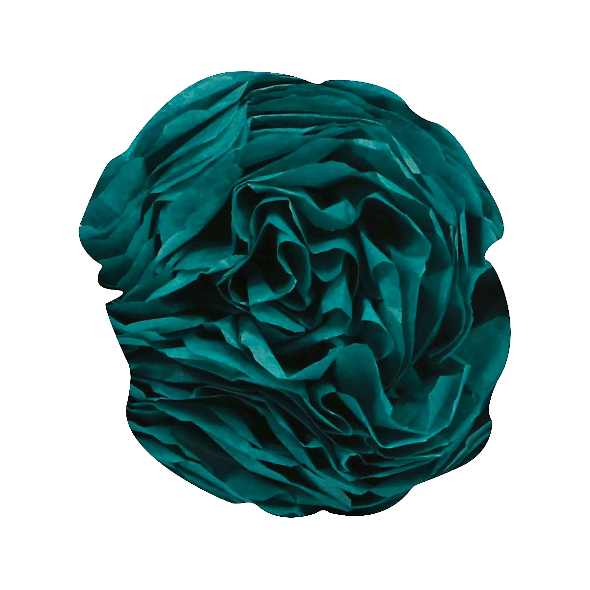 Papier de soie Clairefontaine, 500 x 750 mm, résistant à l'eau, plié, 24 feuilles, vert foncé