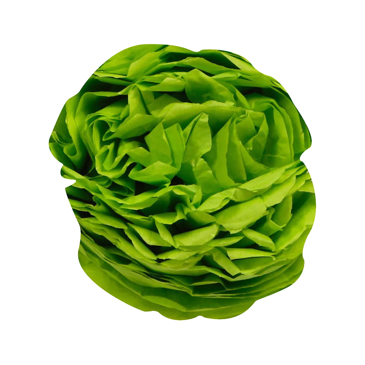 Papier de soie Clairefontaine, 500 x 750 mm, résistant à l'eau, plié, 24 feuilles, vert pomme