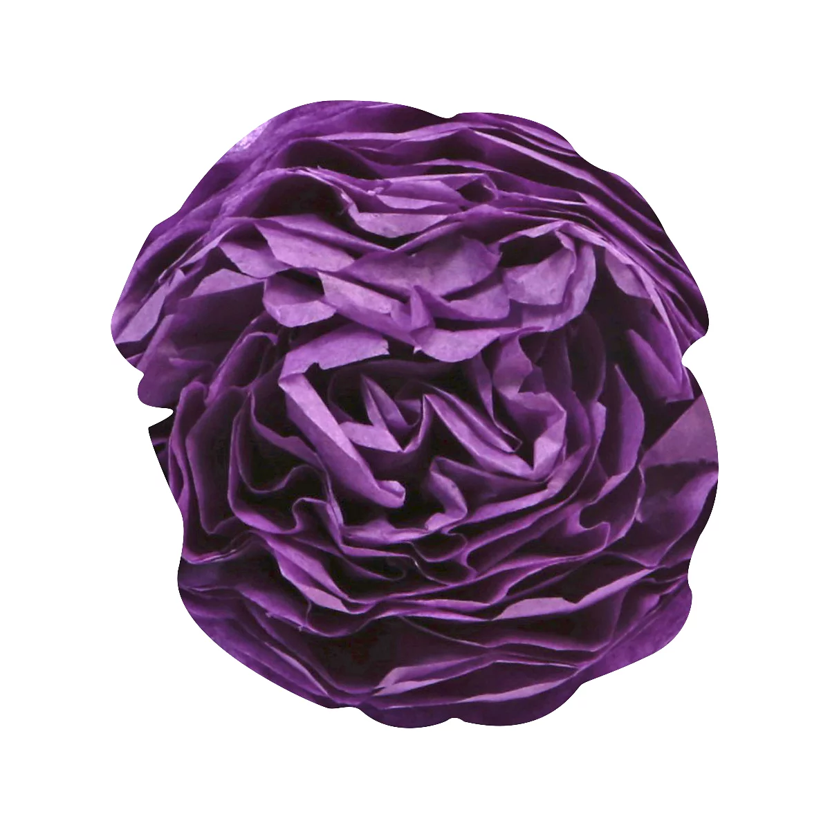 Papier de soie Clairefontaine, 500 x 750 mm, résistant à l'eau, plié, 24 feuilles, violet