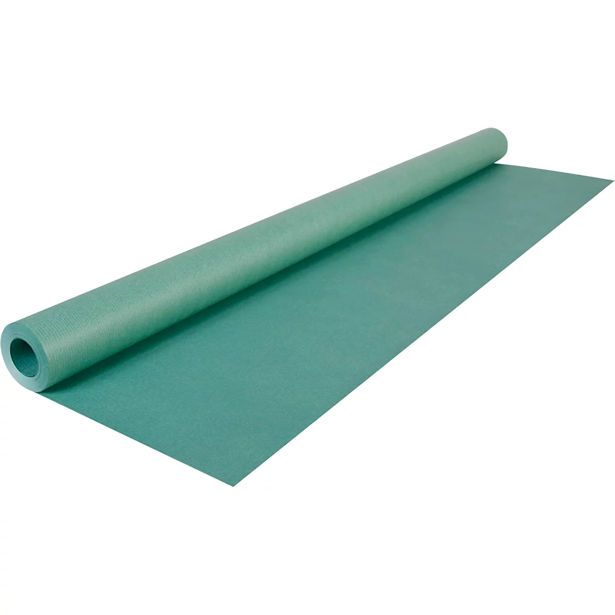 Papier kraft Clairefontaine, vert mousse, côtelé, certifié PEFC, 1 rouleau de L 10 m x l 700 mm