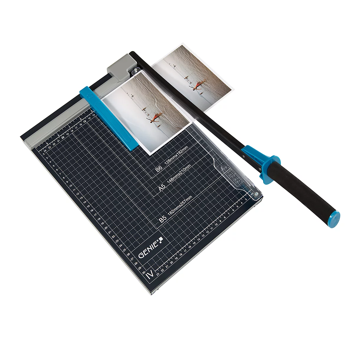 Papier papiersnijder Genie GM A4, voor formaten tot A4, snijvermogen 12 vellen