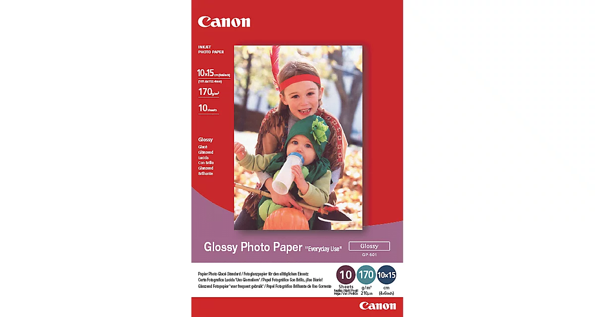 Papier photo brillant Everyday Use Glossy GP-501 CANON à prix avantageux