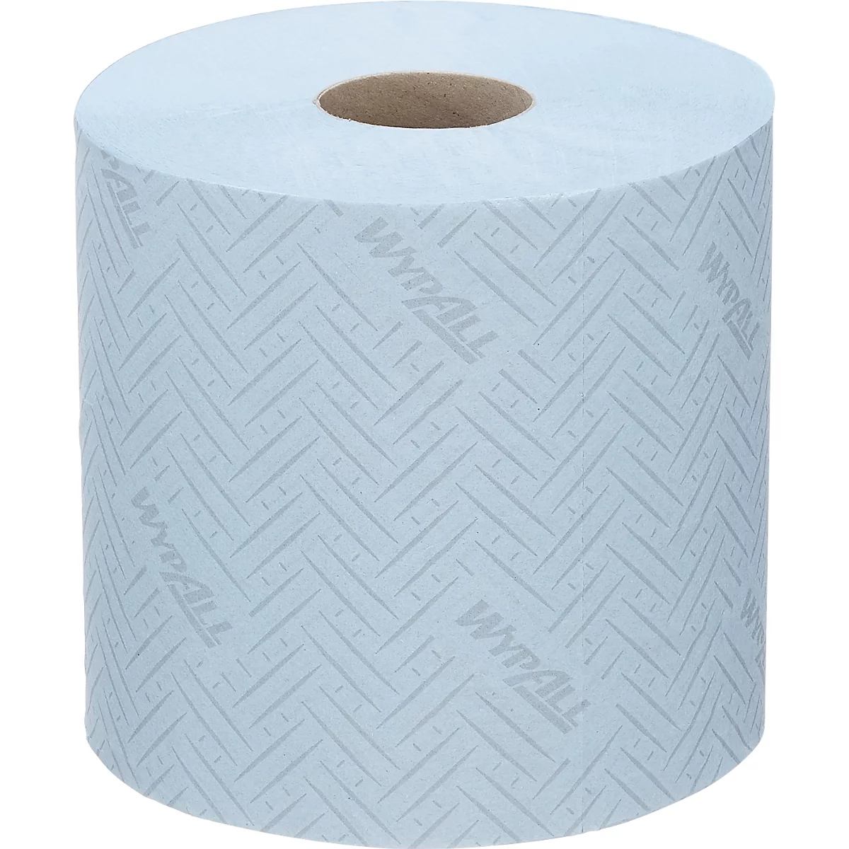Papieren doekjes WypAll® L10, voor voeding en hygiëne, 6 x 630 doekjes, blauw