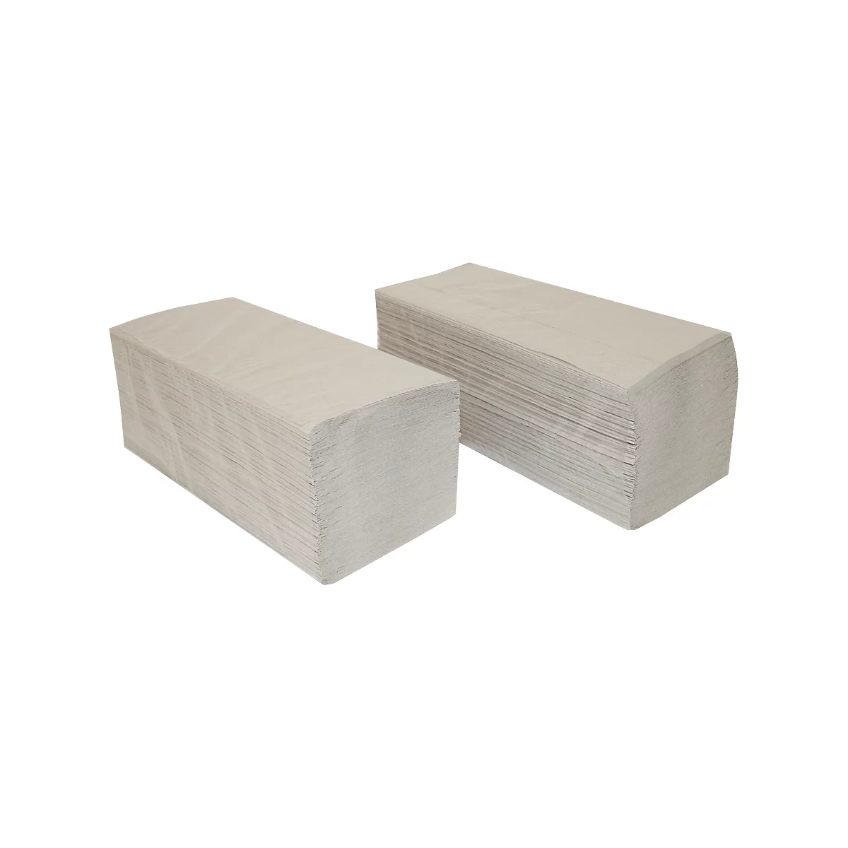 Papieren handdoeken - L 250 x B 230 mm - zigzagvouwen - 1-laag - 5000 vellen - naturel - ons merk Schäfer Shop Pure